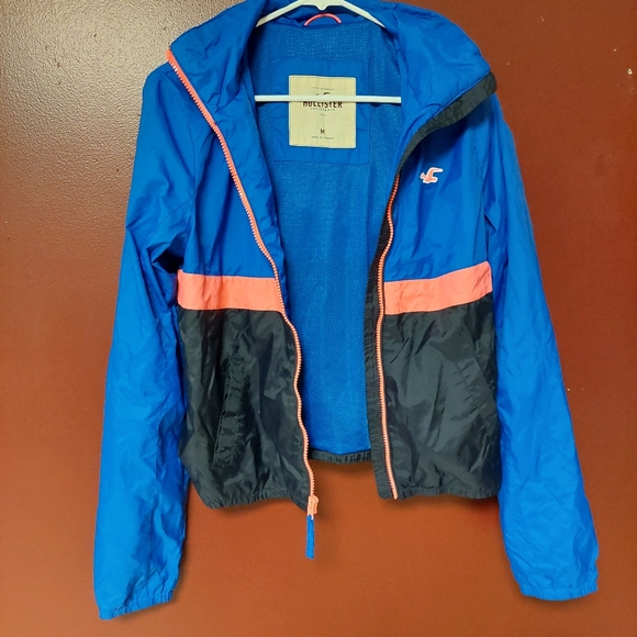 Hollister Windblocker Jacket - Size M - Picture 2 of 4